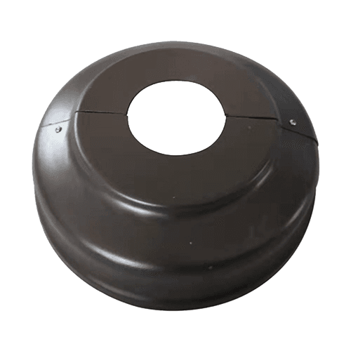 Light Post Straight Round Steel Dark Bronze Anchor Base 15Ft x 3.0" 11G Thick  thumbnail 3