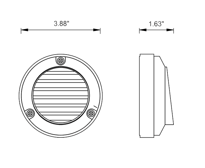 Premium Deck Light - Solid Brass for Stairs Light & Steps Light