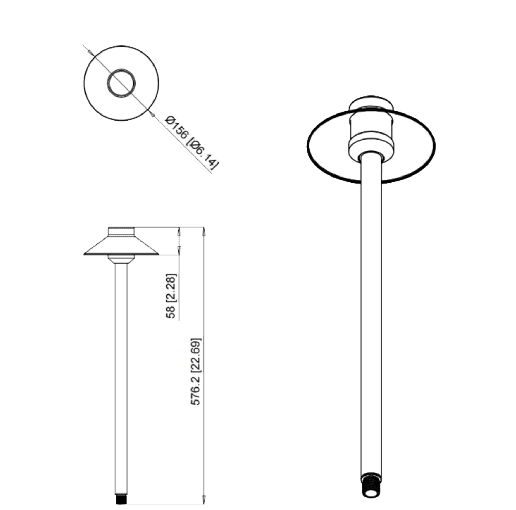 Path Light LED Lamp - Durable & Elegant Pathway Lighting