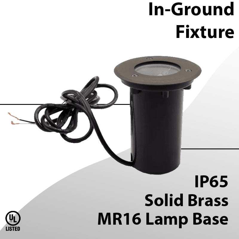 Premium 4-Inch IP65 In-Ground Light - Outdoor Landscape Lighting