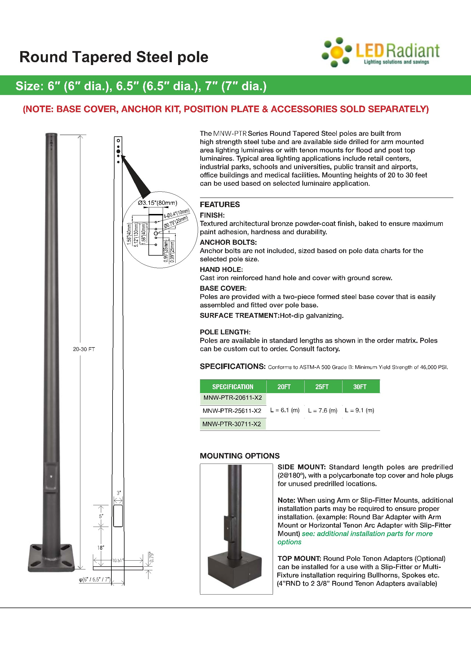 Round_Tapered_Steel_pole