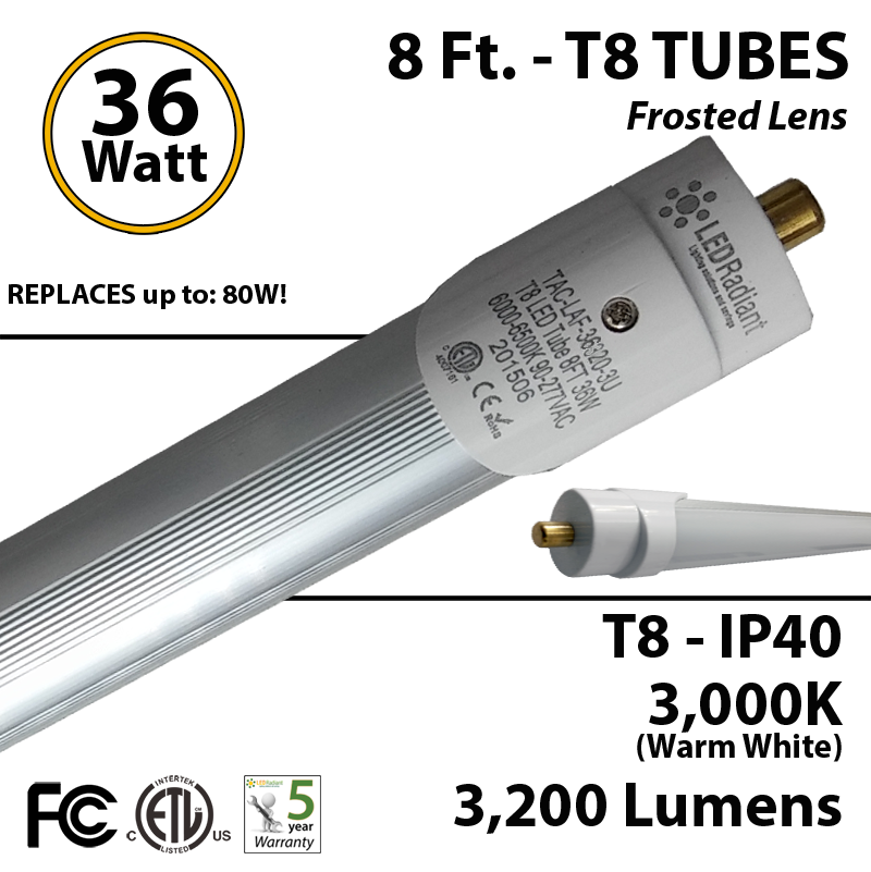 8 t12 led tube