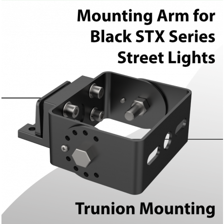 Trunion Mounting Arm For Black STX Series 