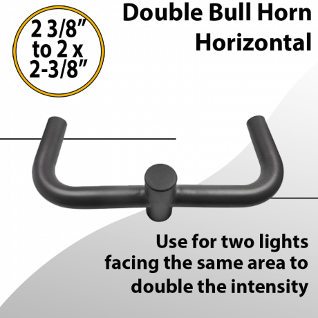Mounting: Double Bullhorn Horizontal Facing Same Angle
