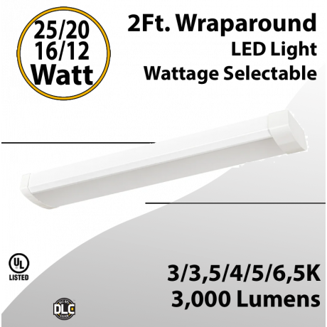 Led 2Ft Wrapround Light Selectable 