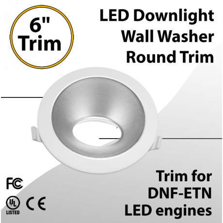 LED Downlight 6 inch Wall Washer