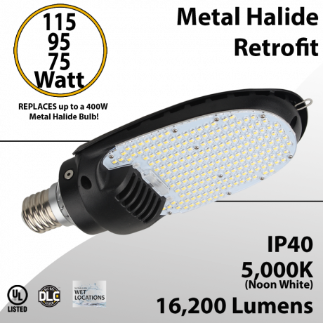 Metal Halide Led Replacement LED 115 95 75W 