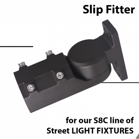 Mounting:Slip Fitter  arm for S8C strret light fixtures