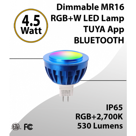 Dimmable 4.5W MR16 LED Lamp