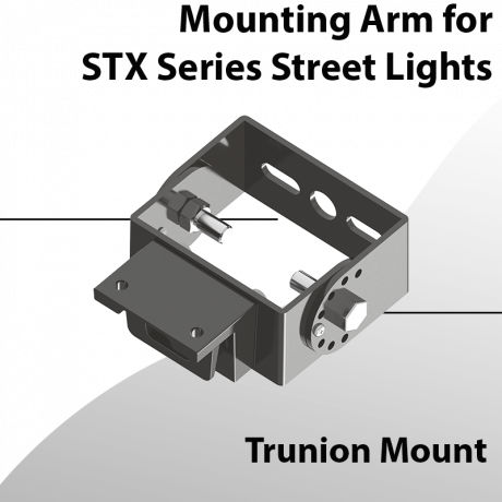 Trunion Mount  for STX Street Lights