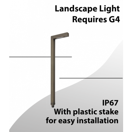 Durable Path Light - Sleek Outdoor Lighting Fixture | IP65 Rated