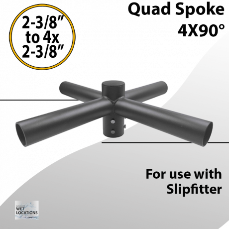 Quad Spoke Bracket 90*