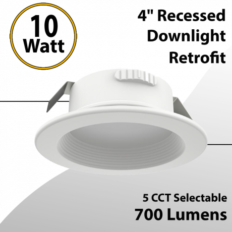 Recessed Downlight Retrofit 4"