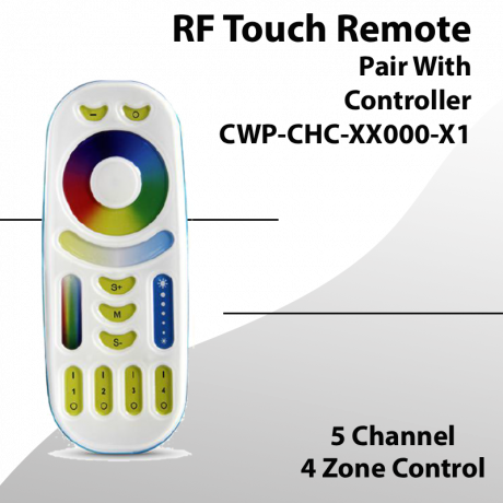 RF Touch Remote, Pair With Controller