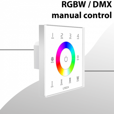 DMX Controller Touch Panel for wall mount