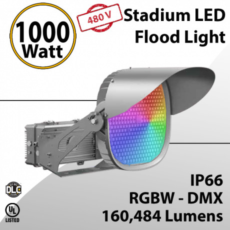 Stadium Lights Sports Lamp 1000W RGBW DMX