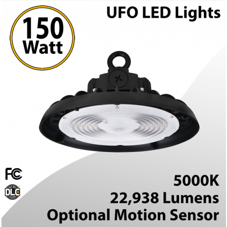 UFO LED Lights 150W Optional Motion Sensor 22938Lm 5000K (LED)