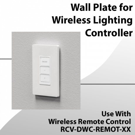Wall Plate for Wireless Lighting