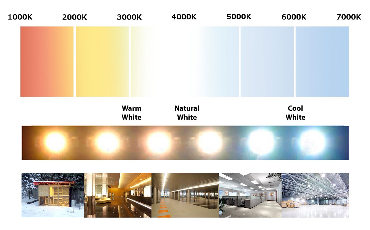 10W LED with Color Temperature of 4000-4500 K