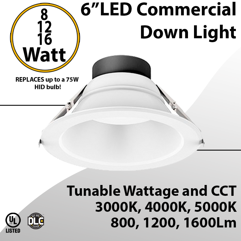 LED Downlight 6 1600Lm 0-10V Dimmable |