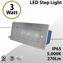 3 Watts - 120V Step Light Enhanced Durability and Versatility