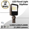 LED Flood Light Slipfitter 120W-48W 21000Lm 3000K 4000K 5000K