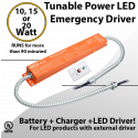 LED Emergency Driver 8W Field Installable UL 100-277VAC