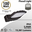 LED Flood Light 100W 15381 Lumens