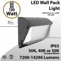 LED wall pack light 60W 80W 100W 150Lm per Watt CCT 30K 40K 50K