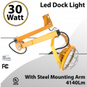 Led Dock Light With Steel Mounting Arm 30W 4140Lm 5000K