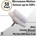 Motion Sensor with photocontrol bi-level programmable