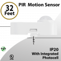 PIR Motion Sensor with Integrated Photocell