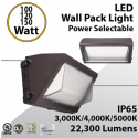 LED wall pack light 100W 120W 150W 21513Lm CCT 30K 40K 50K