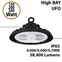 High Bay LED Lights 150-240W UFO W/Optional Plug-Play Occupancy Sensor