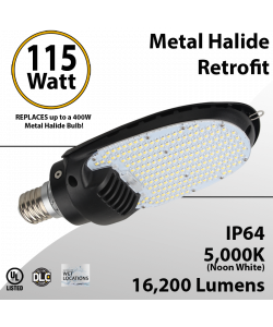 Metal Halide Led Replacement 115W 16200Lm  5000K