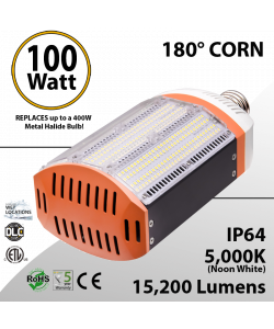 400 watt Metal Halide Led Replacement 100W - BEN-GPC-1J15B-50