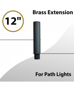Brass Extension Raiser 12inch for Path lights (LED)