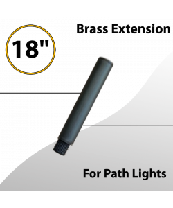 Brass Extension Raiser 18inch for Path lights (LED)