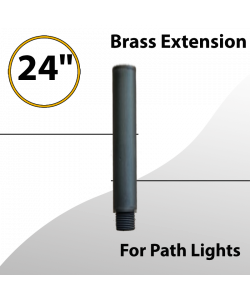 Brass Extension Raiser 24inch for Path lights (LED)