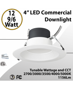 LED Commercial Downlight 4"