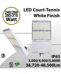 Court Lights White 240/260/280/310W up to 46500Lm 3CCT 3000K 4000K 5000K (LED)