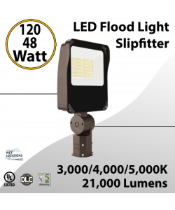 LED Flood Light Slipfitter 120W-48W 21000Lm