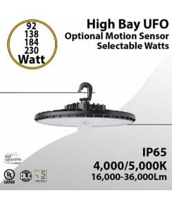 UFO High Bay LED Light 92-230W 36000Lm