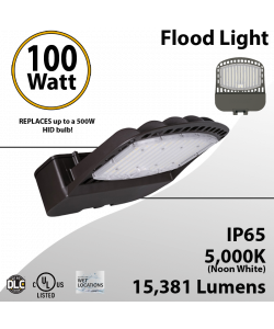 LED Flood Light 100W 15381 Lumens