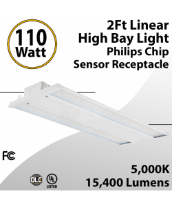 Linear High Bay 2Ft. Philips Chip 