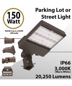 LED Street Light 150W 20250LM 3000K