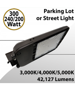 LED Street Light Tunable 300/240/200W 
