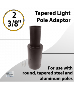 Tapered Light Pole Tenon Adapter