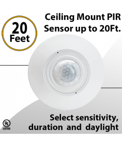 occupancy sensor ceiling mount PIR