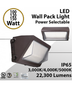 LED wall pack light 100W 120W 150W 21513Lm CCT 